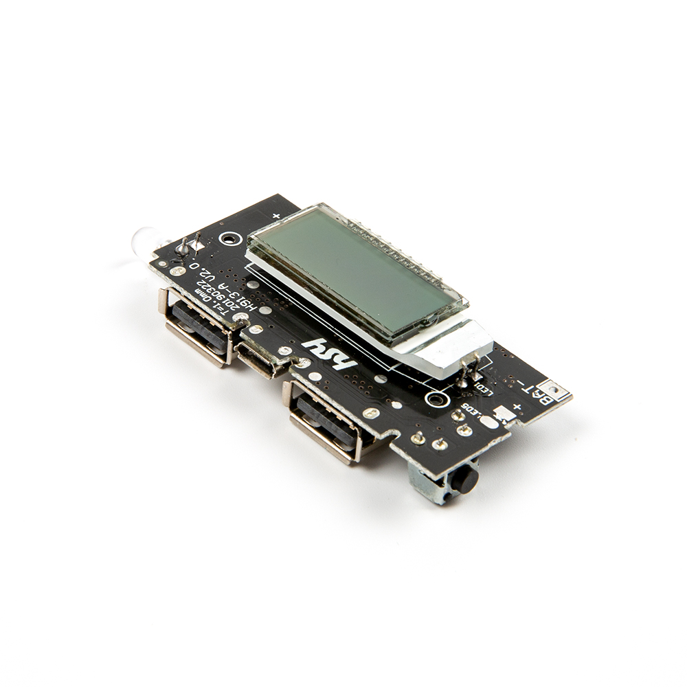 Модуль заряда H913-A 2.0V DIY18650 c цифровым экраном и 2 USB